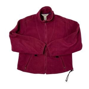 90s LL Bean Purple Cozy Utility Gorpcore hiking athleisure Sweater